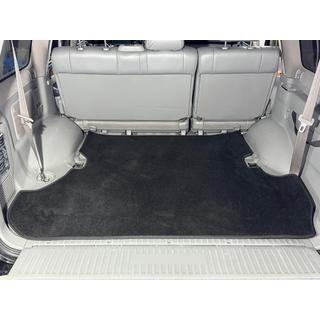 Tekstila bagāžnieka paklājs Premium 2 gab. melns (7 sēdvietas) Toyota Land Cruiser 100 1998–2007 foto 2