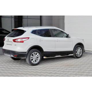 Sānu trubas (2014-2017, 2 gab., nerūsējošais tērauds) Nissan Qashqai 2014–2021 foto 1