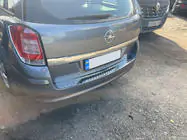 Opel Astra H 2004–2013 Aizmugurējā bufera aizsarguzlika OmsaLine spīdīga (SW, nerūsējošais tērauds) foto 2
