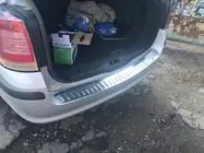 Opel Astra H 2004–2013 Aizmugurējā bufera aizsarguzlika OmsaLine spīdīga (SW, nerūsējošais tērauds) foto 6