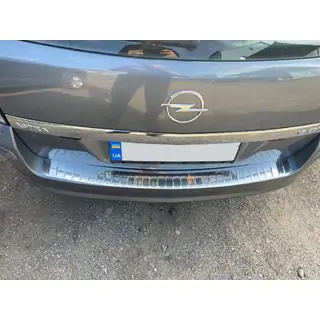 Aizmugurējā bufera aizsarguzlika OmsaLine spīdīga (SW, nerūsējošais tērauds) foto 4