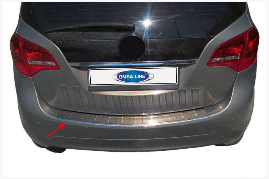 Opel Meriva 2010–2017 Aizmugurējā bufera uzlika OmsaLine (nerūs.) Image