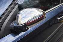 Opel Signum 2003–2008 Spoguļu uzlikas (2 gab., nerūsējošais tērauds) OmsaLine – itāļu nerūsējošais tērauds foto 1