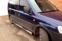 Opel Combo 2002–2012 Sānu caurules (2 gab., nerūs. tērauds) foto 1