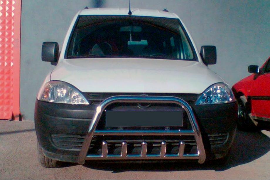 Opel Combo 2002–2012 Bullbārs (nerūsējošais tērauds) Image