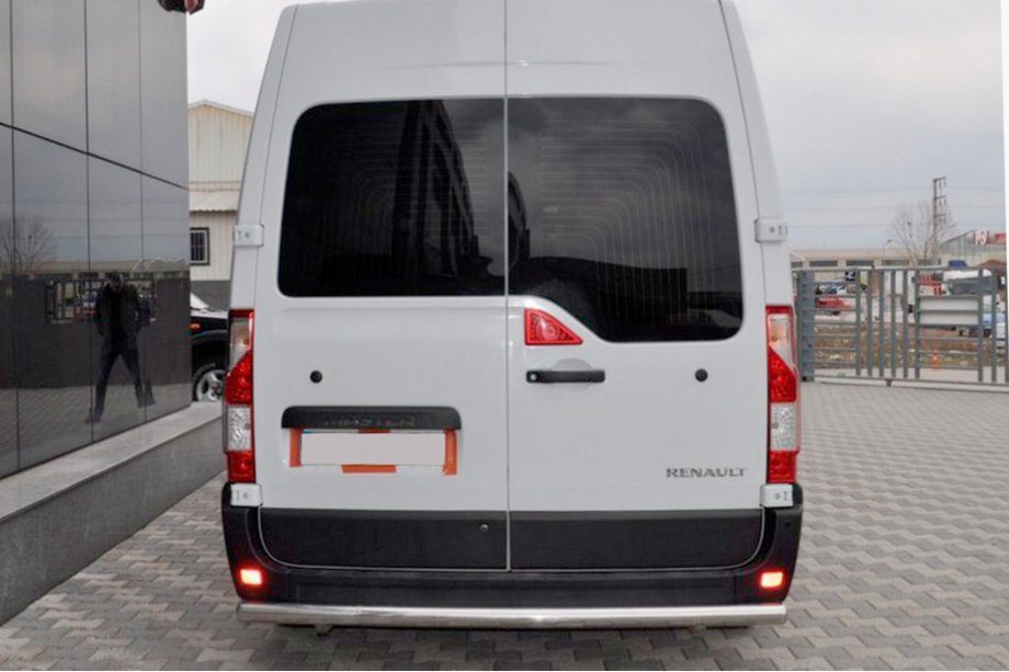 Opel Movano 2010–2021 Aizmugurējais aizsargloks (nerūsējošais tērauds) Image