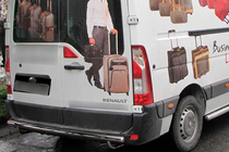 Renault Master 2011–2023 Aizmugurējais aizsargloks (nerūsējošais tērauds) foto 2