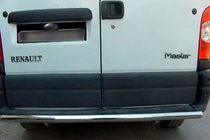 Renault Master 2011–2023 Aizmugurējais aizsargloks (nerūsējošais tērauds) foto 3