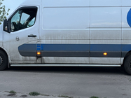Renault Master 2011–2023 Premium sānu sliekšņi (2 gab., nerūsējošais tērauds) foto 8