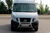 Opel Movano 2010–2021 Bullbārs WT018 (nerūsējošais tērauds) foto 2