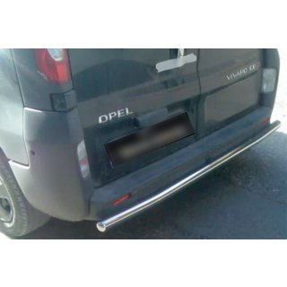 Aizmugurējais aizsargloks AK002 (nerūsējošais tērauds) Opel Vivaro 2001–2015 foto 2