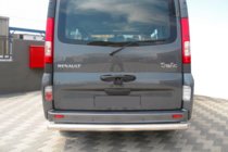 Renault Trafic 2001–2015 Aizmugurējais aizsargloks AK002 (nerūsējošais tērauds) foto 3