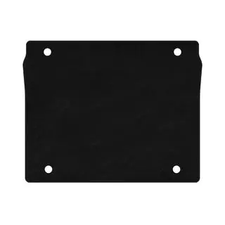 Tekstila bagāžnieka paklājiņš Classic (5-vietīgs/īsā bāze, melns)