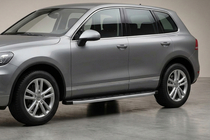 Porsche Cayenne 2003–2010 Sānu pakāpieni Fullmond (2 gab., alumīnijs) foto 1