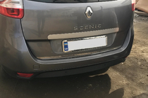 Renault Scenic/Grand 2009–2016 Bagāžnieka malas uzlika (Grand, nerūsējošais tērauds) foto 1