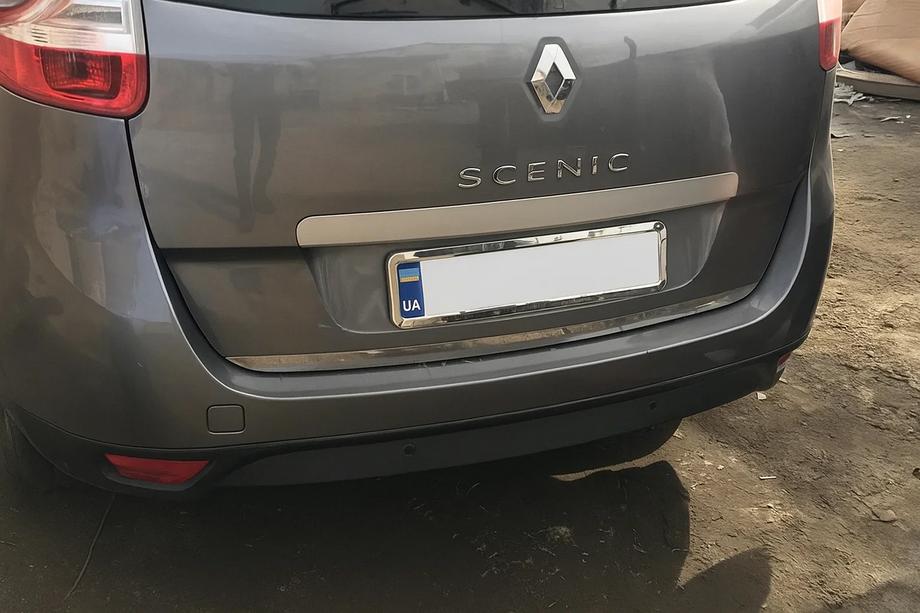 Renault Scenic/Grand 2009–2016 Bagāžnieka malas uzlika (Grand, nerūsējošais tērauds) Image