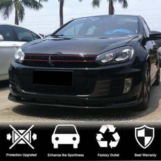 Priekšējā bufera lūpa Lip V2 (GTI HB 2010-2013, karbons) foto 2