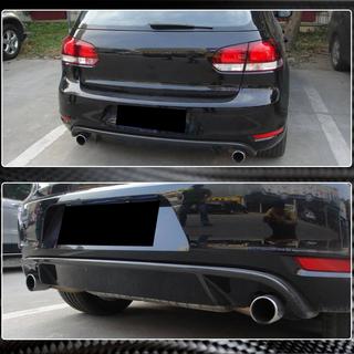 Aizmugurējā bufera difuzors V2 (GTI HB 2010-2013, karbons) foto 3