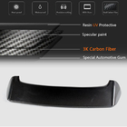 Volkswagen Golf 6 2008–2014 Spoileris V3 (GTI/R HB 2010-2013, oglekļa šķiedra) foto 6
