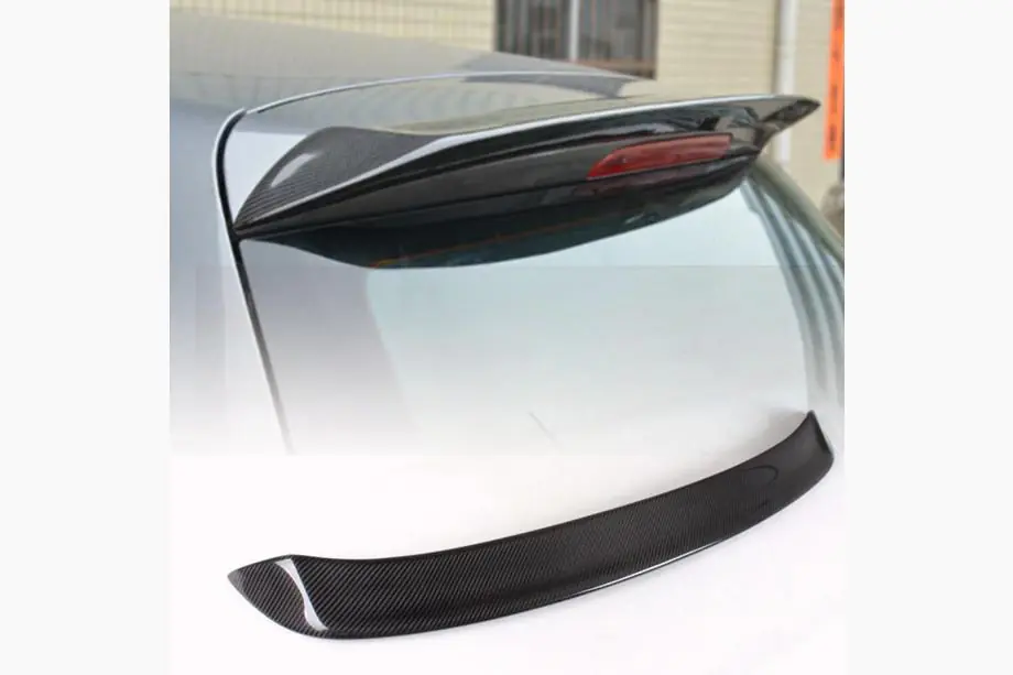 Volkswagen Golf 6 2008–2014 Spoileris V2 (Base HB 2010-2013, karbons) Image