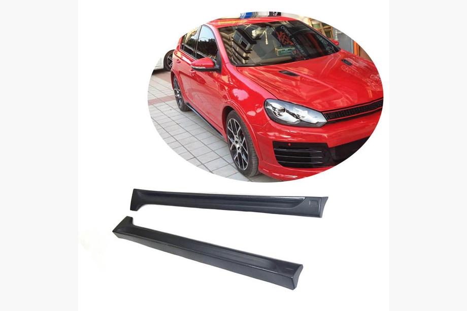 Volkswagen Golf 6 2008–2014 Sānu sliekšņi (Base HB 2010-2013, oglekļa šķiedra) Image