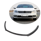 Volkswagen Passat CC 2008–2017 Priekšējā bampera lūpa Lip (2012-2018, karbons) foto 1