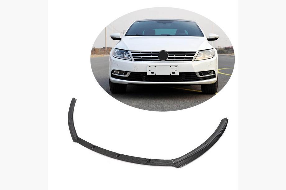 Volkswagen Passat CC 2008–2017 Priekšējā bampera lūpa Lip (2012-2018, karbons) Image