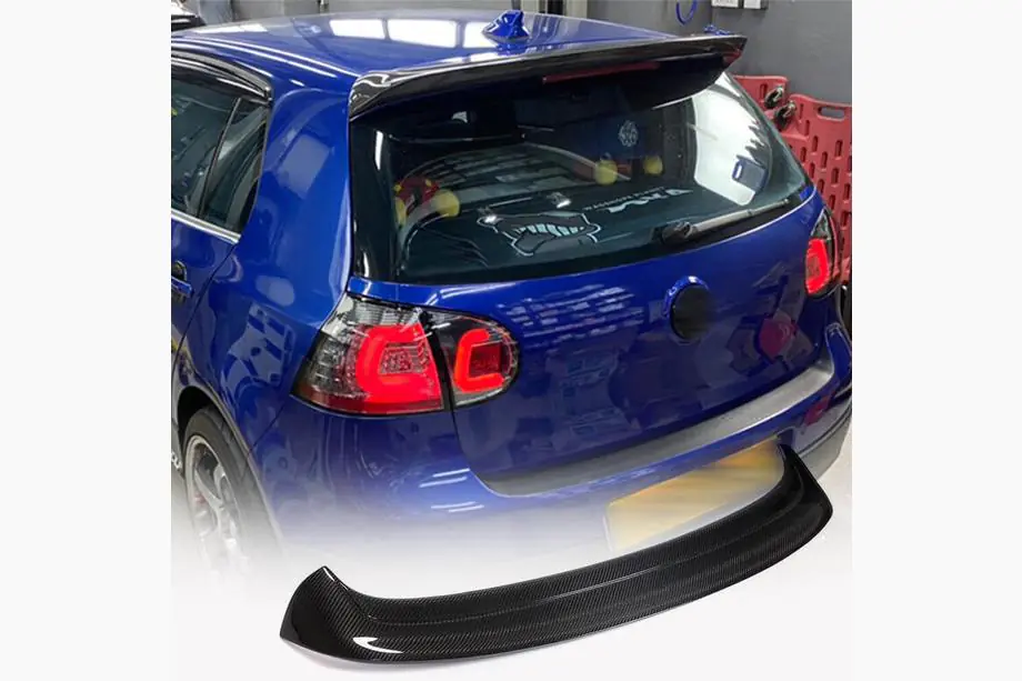 Volkswagen Golf 5 2003–2009 Spoileris (GTI un R32, karbona šķiedra) Image