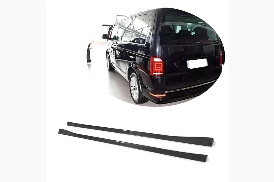 Volkswagen T6 2015–2024 Sānu sliekšņi (īsa riteņu bāze, oglekļa šķiedra) Image