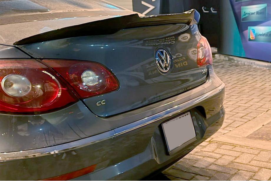 Volkswagen Passat CC 2008–2017 Spoileris (karbons) Foto 1