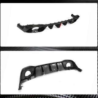 Aizmugurējā bampera difuzors (GTI HB, dry carbon) foto 4