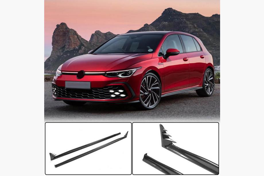 Volkswagen Golf 8 2019– Sānu sliekšņi (GTI / R-Line HB, oglekļa šķiedra) Image