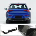Volkswagen Golf 8 2019– Aizmugurējā bampera difuzors (R HB, sausā oglekļa šķiedra) foto 2
