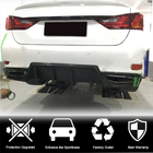 Lexus GS 2011–2020 Aizmugurējā bampera difuzors (F-Sport 2011-2015, oglekļa šķiedra) foto 3