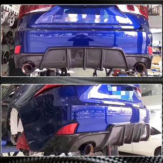 Aizmugurējā bufera difuzors V1 (Base/F-Sport 2013-2016, oglekļa šķiedra) Lexus IS 2013– foto 3