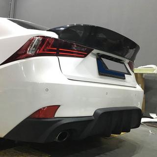 V4 spoilers (2013-2020, karbons) Lexus IS 2013– foto 2