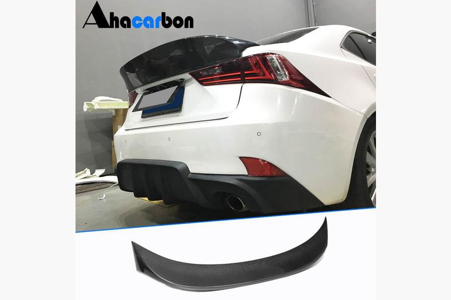 Lexus IS 2013– V4 spoilers (2013-2020, karbons) Image