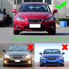Lexus IS 2005–2013 Priekšējā bampera lūpa Lip (Base 2011-2013, karbons) foto 6