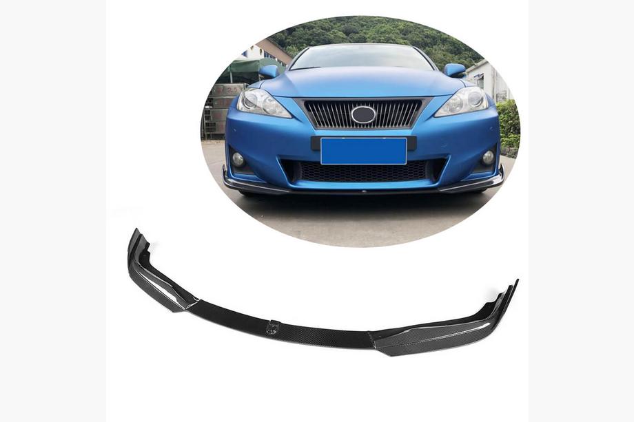 Lexus IS 2005–2013 Priekšējā bampera lūpa Lip (Base 2011-2013, karbons) Image