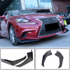 Lexus IS 2013– Priekšējā bufera uzlikas Flap (F-Sport 2013-2016, oglekļa šķiedra) foto 1