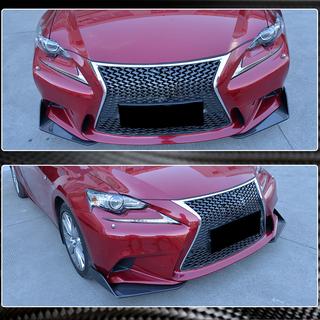 Priekšējā bufera uzlikas Flap (F-Sport 2013-2016, oglekļa šķiedra) Lexus IS 2013– foto 3