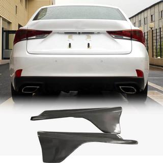 Aizmugurējā bampera uzlikas Flap (F-Sport Base 2016-2020, oglekļa šķiedra) Lexus IS 2013– foto 1