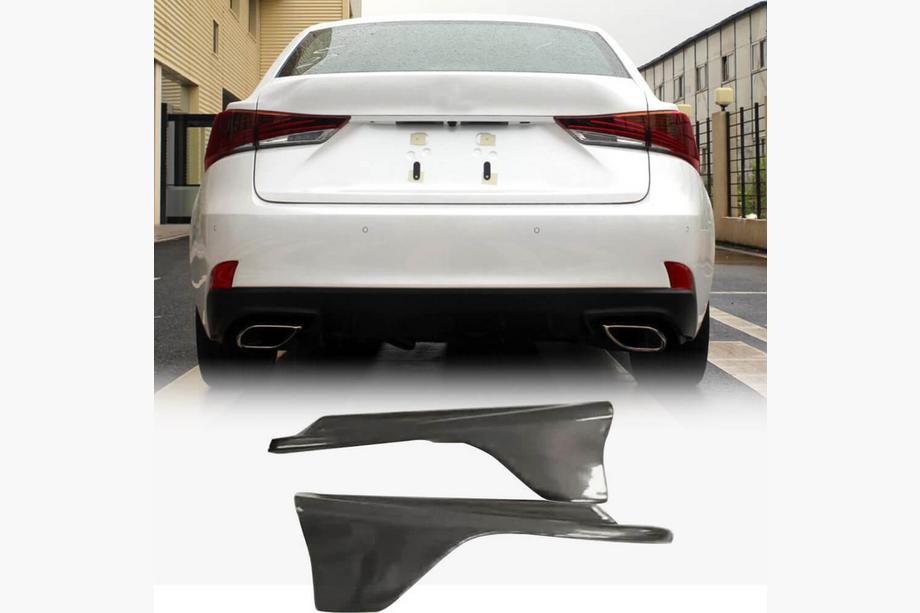 Lexus IS 2013– Aizmugurējā bampera uzlikas Flap (F-Sport Base 2016-2020, oglekļa šķiedra) Image