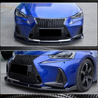 Priekšējā bampera lipa (Base/F-Sport 2016-2020, oglekļa šķiedra) Lexus IS 2013– foto 1