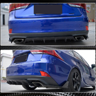 Lexus IS 2013– Aizmugurējā bufera difuzors (Base/F-Sport 2016-2020, oglekļa šķiedra) foto 2