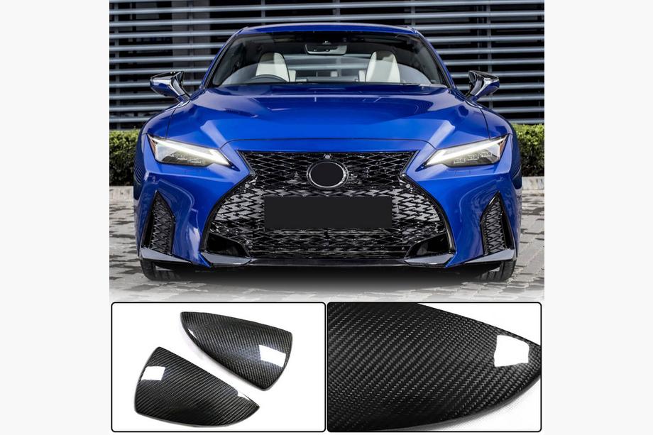 Lexus IS 2013– Spoguļu uzlikas (2020+, sausais karbons) Image