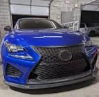 Lexus RC 200t 2014– Priekšējās lūpas uzlika (RC F 2014-2018, oglekļa šķiedra) foto 4