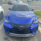Lexus RC 200t 2014– Priekšējās lūpas uzlika (RC F 2014-2018, oglekļa šķiedra) foto 5
