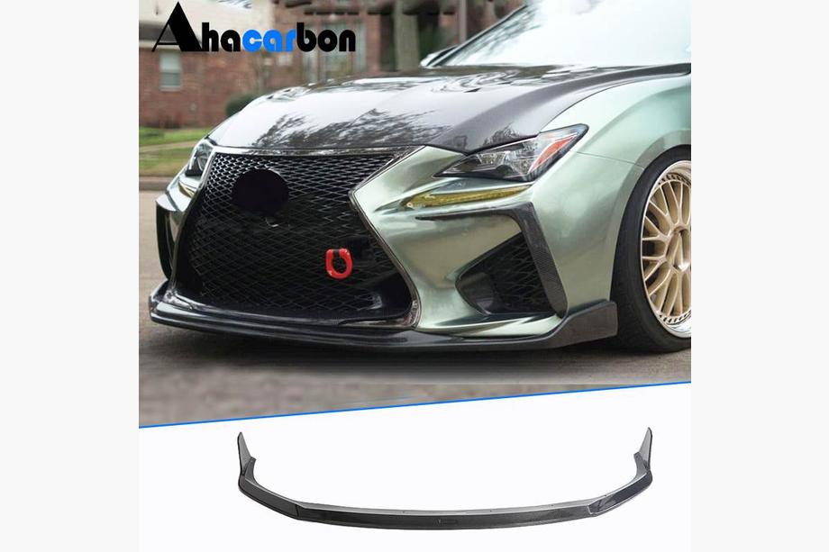 Lexus RC 200t 2014– Priekšējās lūpas uzlika (RC F 2014-2018, oglekļa šķiedra) Image