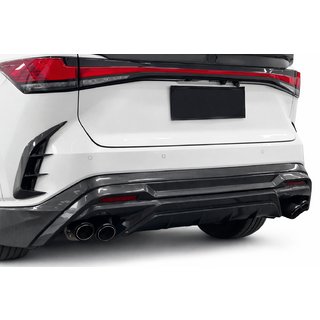 Aizmugurējā bampera uzlika (oglekļa šķiedra) Lexus RX 2022– foto 1